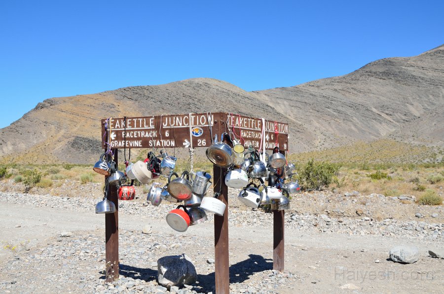 HJS_3918.JPG - Teakettle Junction - On the road to The Racetrack. Folks actually hung tea kettles.